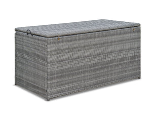 Grey Weave Cushion Storage Box