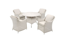 Load image into Gallery viewer, Pearl Weave 4-Seat Dining Set
