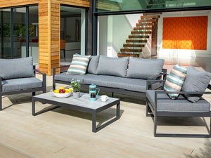 Hartman Vienna 3-Seat Sofa Set with Integrated Lounger